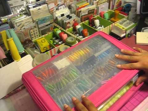 how to organize embroidery floss