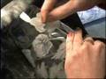 Glass Engraving - Lead Crystal Vase - Lesley Pyke