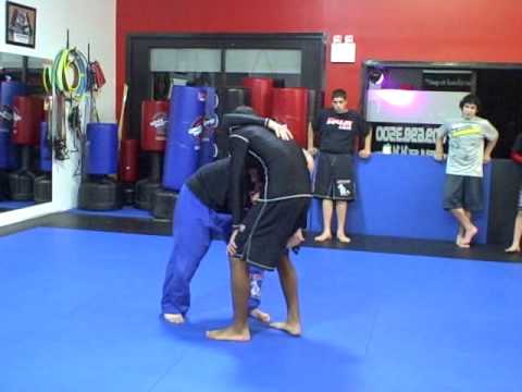 Mixed boxing - tied up
