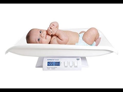 Wie schwer ist mein Baby? Baby wiegen mit der Babywaage von MyWeigh