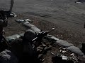 Shooting a 50 cal. Berret sniper rifle in Iraq