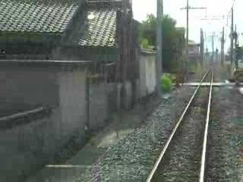 三岐鉄道北勢線後展望