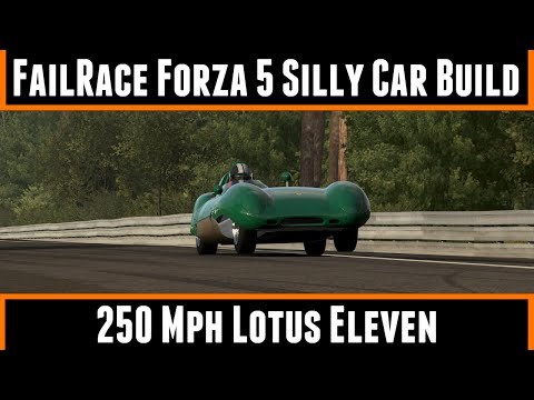 FailRace Forza 5 Silly Car Build 250 Mph Lotus Eleven