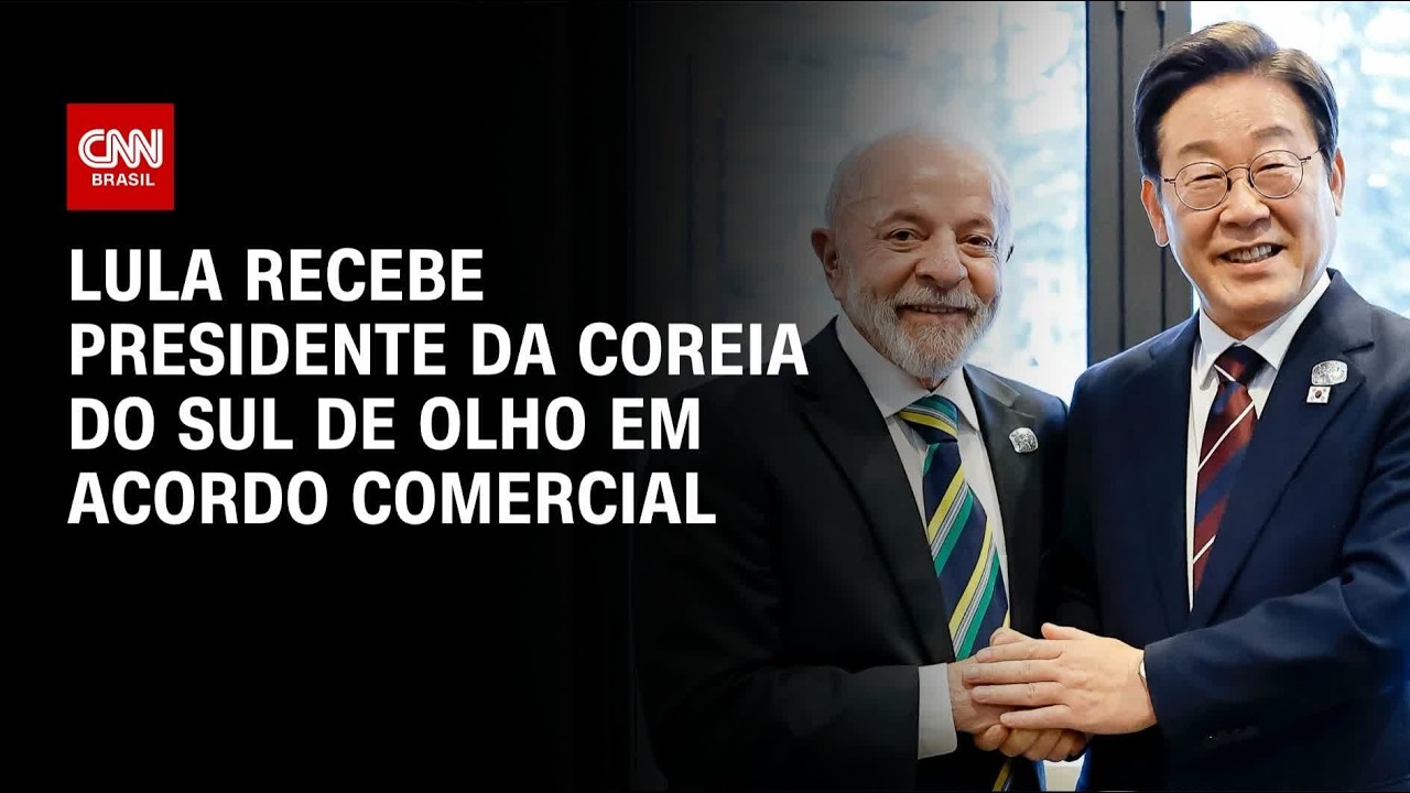 Tarifaço: Lula recebe presidente sul-coreano de olho em novo acordo  | LIVE CNN