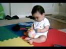 Andrew playing ball
