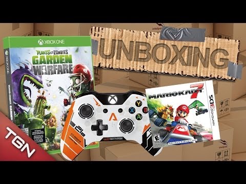 UNBOXING ESPECIAL: TITANFALL XBOX ONE GAMEPAD, PLANTS VS ZOMBIES & MARIO KART 7