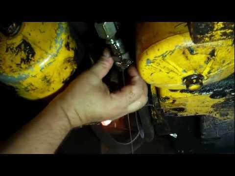 how to fix a hydraulic leak