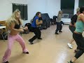 NY Titans Pro Dance Team rehearsal 2/08