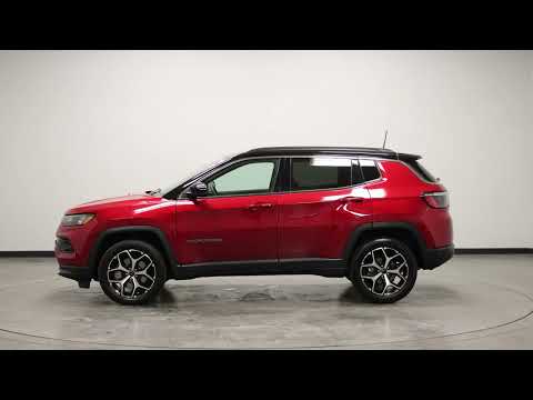 Used 2025 Red Hot Pearlcoat Jeep Limited image 1