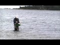 Storfiskarn / gädda på fluga