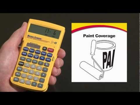 how to calculate how much paint you'll need