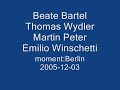 Beate Bartel & friends at the moment:Berlin consert event