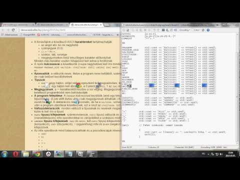 Fordítóprogramok flex lexikális elemzés 06 - csttabi