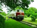 Alte Bundesbahn Diesellok in Wagersrott