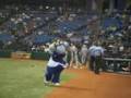 Tampa Bay Rays Mascot Raymond Antics
