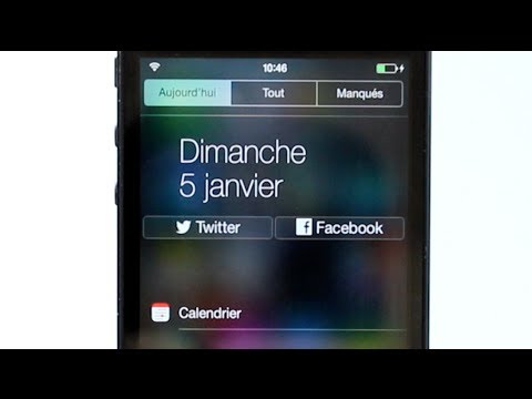 comment avoir des widgets sur iphone