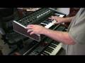 MicroMoog thru Roland RS-505 Paraphonic Ensemble Demo