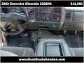 www.dieseltruckshouston.com This 2003 Chevrolet Silverado 2500HD is available from Loan Star Motors. For details, call us at 800-651-1718