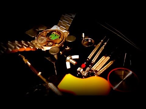 how to change battery on tissot t-touch