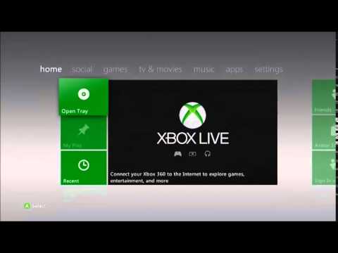how to update xbox 360