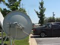 WS International Motorized Satellite Dish Antenna for FTA KU