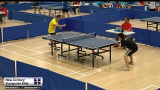 Singapore National Table Tennis League 2017 - 1st Leg - Sunsports Elite vs New Century 4