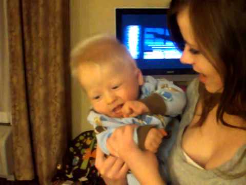Cameron Schilling - Cameron is my nephew. Son of Crystal and John Marvan :) he is an angelman's syndrom baby so he LOVES to laugh :D no matter what mood your in, your laughing a...