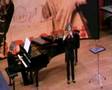 Rachel Munneke speelt Czardas van Monti op panfluit