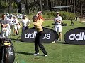 Sergio Garcia at Palacio Estril Golf School - Portugal