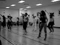Manwe Choreographs KNICKS Dancers at RADIO CITY #2