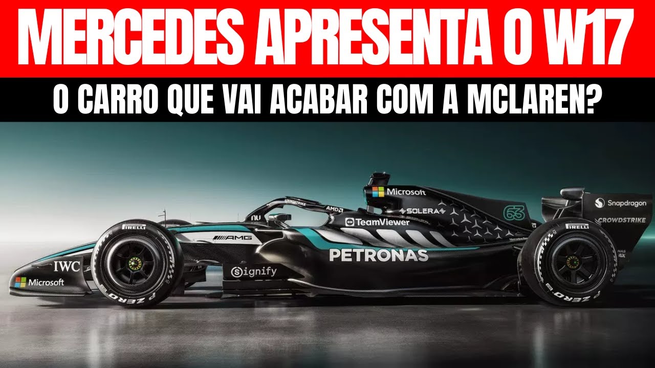 F1 2026: Mercedes W17 revelado e o segredo da McLaren para bater a Ferrari