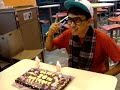 Alyph's 20th Surprise Birthday : Alyph Blowing Out The Candles