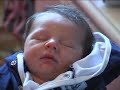 Chase At 4 Days Old With Arms Wide Open