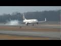 スカイマークエアラインズB737-800（JA737Z）ランディング