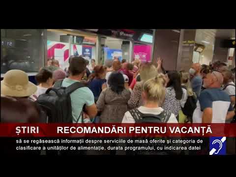 Recomandări pentru vacanță
