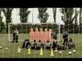 French soccer training. BUNCH OF CHEATERS!