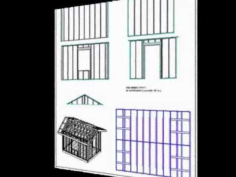 Storage Shed Plans 10X12