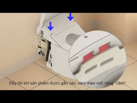 Hướng dẫn lắp đặt chi tiết Bồn cầu thông minh TOTO NEOREST AH