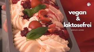 Kräutereis aus Melone, Gurke und frischem Dill (vegan & laktosefrei) Kräutereis aus Melone, Gurke und frischem Dill (vegan & laktosefrei)