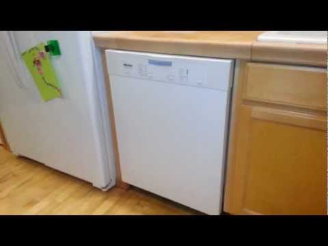 how to install a dishwasher end panel