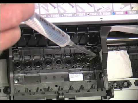 how to unclog epson printer head