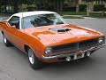 1970 PLYMOUTH 426 HEMI CUDA BURNOUT