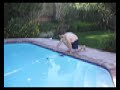 Me and my cat Bruce in the backyard Me and my cat Bruce in the backyard