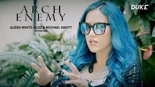 Arch Enemy - Interview Alissa White-Gluz & Michael Amott - Paris 2022 - Duke TV