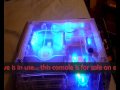 my modded xbox 360 - clear case, xcm core v2 fans, whisper max at the back, custom rf board, etc.