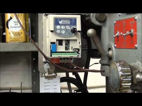 how to control motor speed with vfd