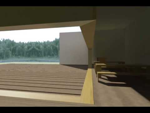 中庭と動く壁のあるギャラリー | 中庭のある家づくり.courtyard