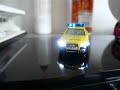 Blue warning light bar scale 1:87 on AUDI paramedic