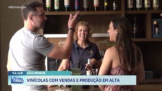 São Roque: Vinícolas com vendas e produção em alta 