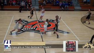 Argos Girls Basketball vs Triton - Sec Quarterfinal